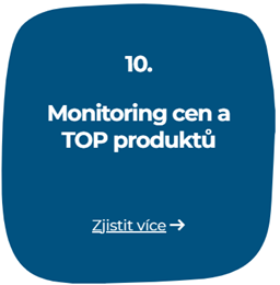 Monitoring cen konkurence a top produktů